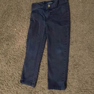 ♦️5 for $15♦️ 2T navy blue straight leg pants